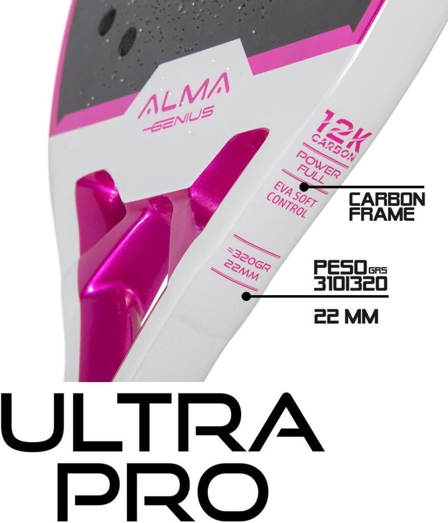 Raquete Beach Tennis Carbono 12K Ultrapro