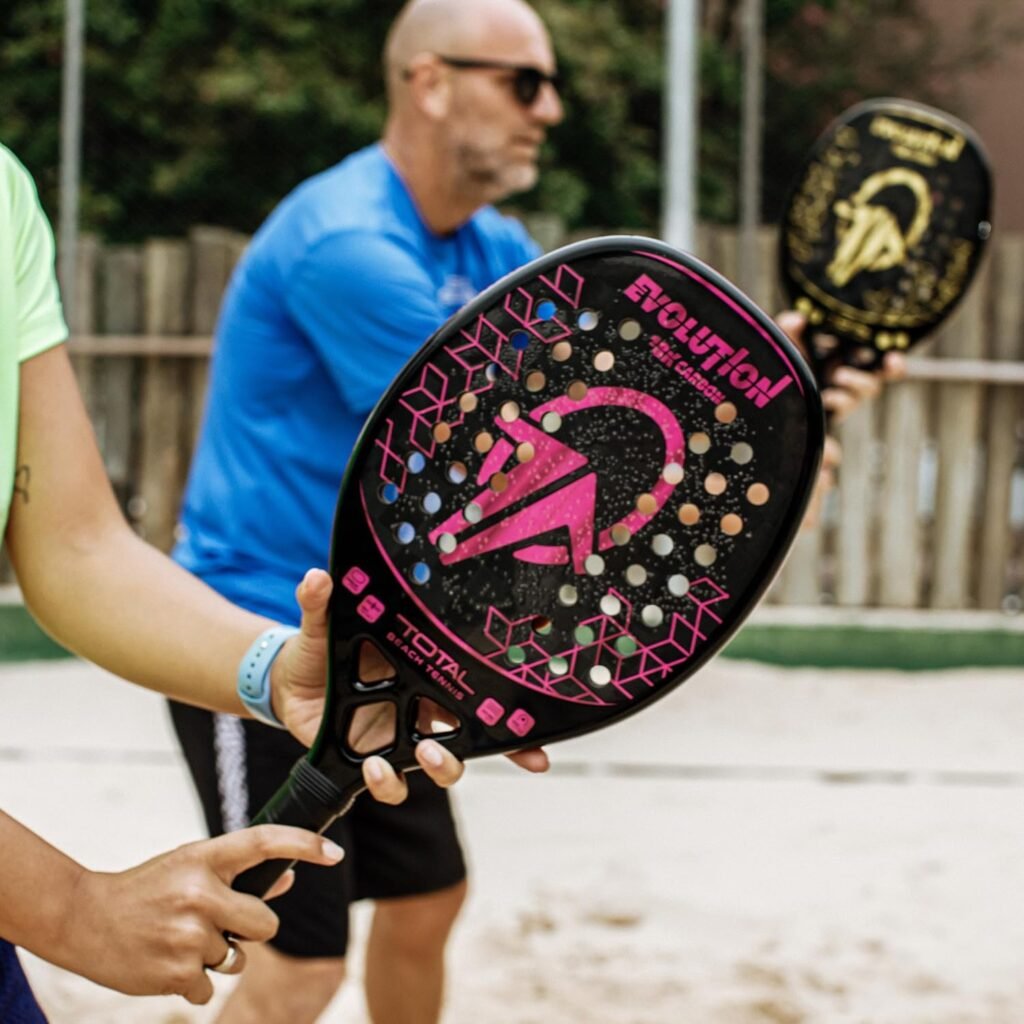 Raquete Beach Tennis Carbono 18k Total Evolution