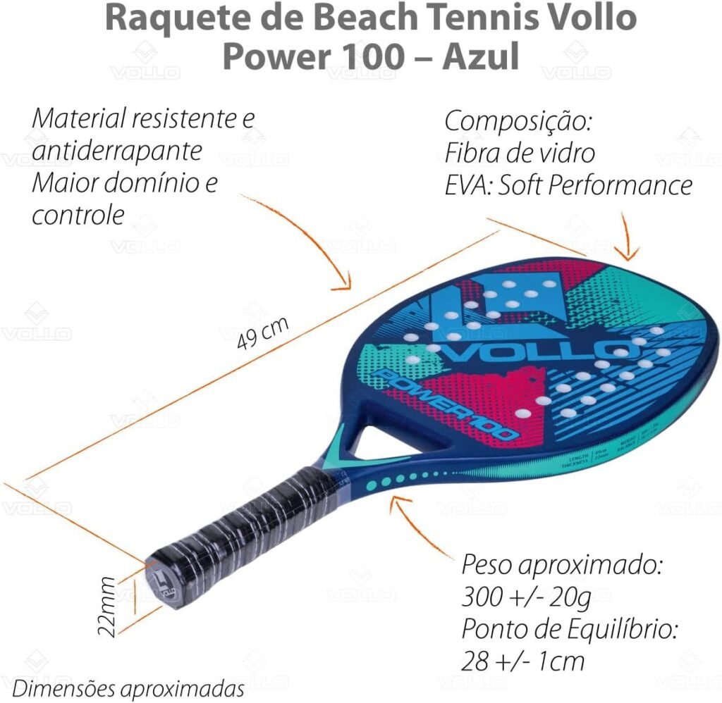 Vollo Raquete de Beach Tennis 3